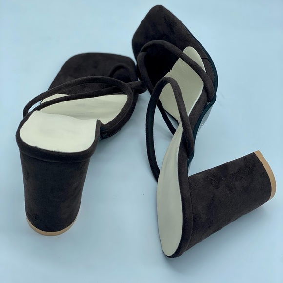 Brown block heel - Picture 2 of 2